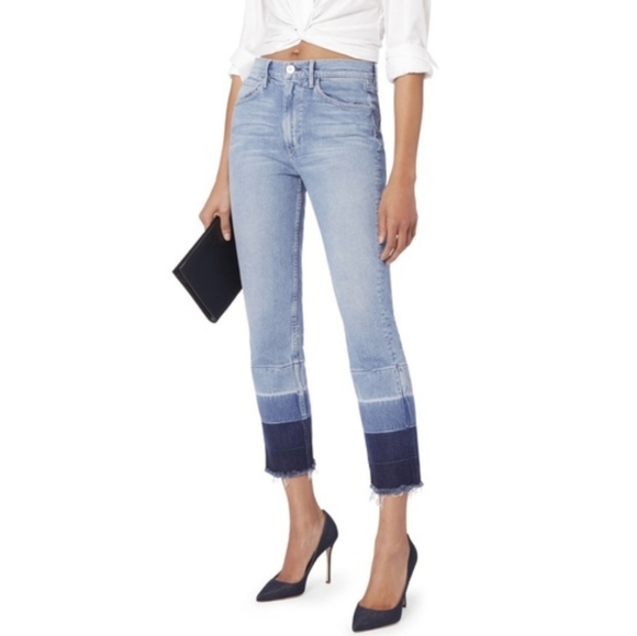 3X1 Shelter Straight Leg Ombre Jeans - Picture 2 of 11